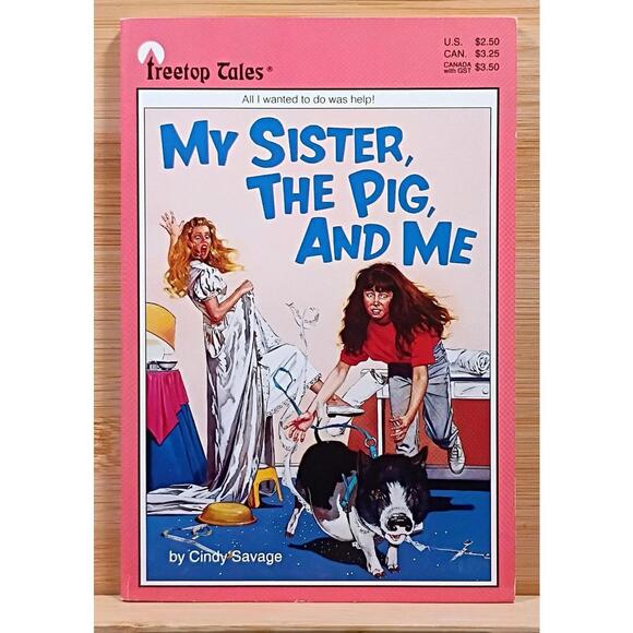 Other - My Sister, the Pig, and Me by Cindy Savage (1992, Trade Paperback)